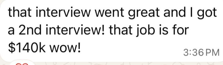 Devon, Marketing Manager, moving through some great opps!