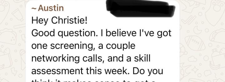 Austin Santos, Marketing Manager, getting some great traction!