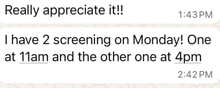 Sam, Operations Manager, landed two interviews just before the holiday!