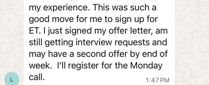 Latanya, Senior Account Manager, landed an amazing position, $95k base, $235k OTE! 