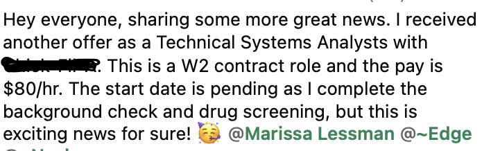 Colleen, Product Manager, landed a $166K+ year role!