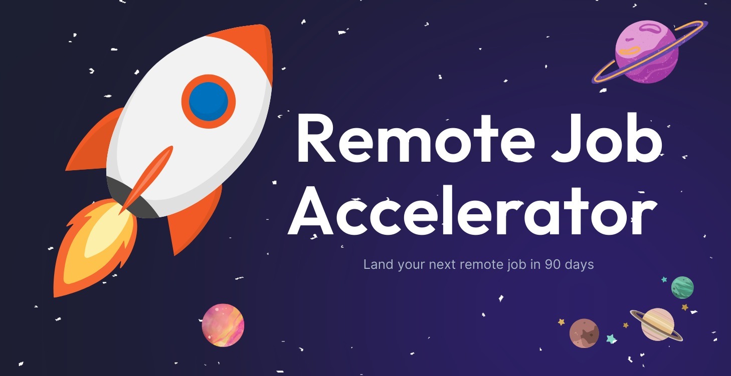 Remote Job Accelerator