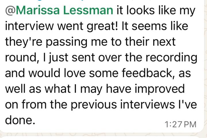 Bhargav, Project Manager, walking into a round 3 interview!