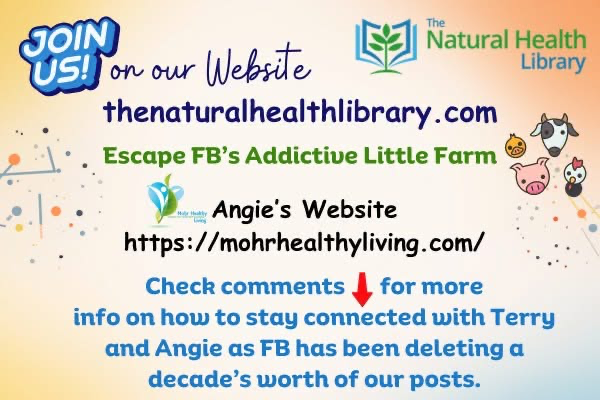 Natural Health Library got banned from Facebook. 