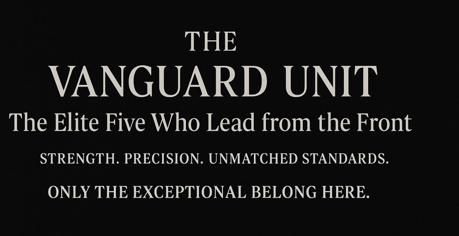 The vanguard Unit