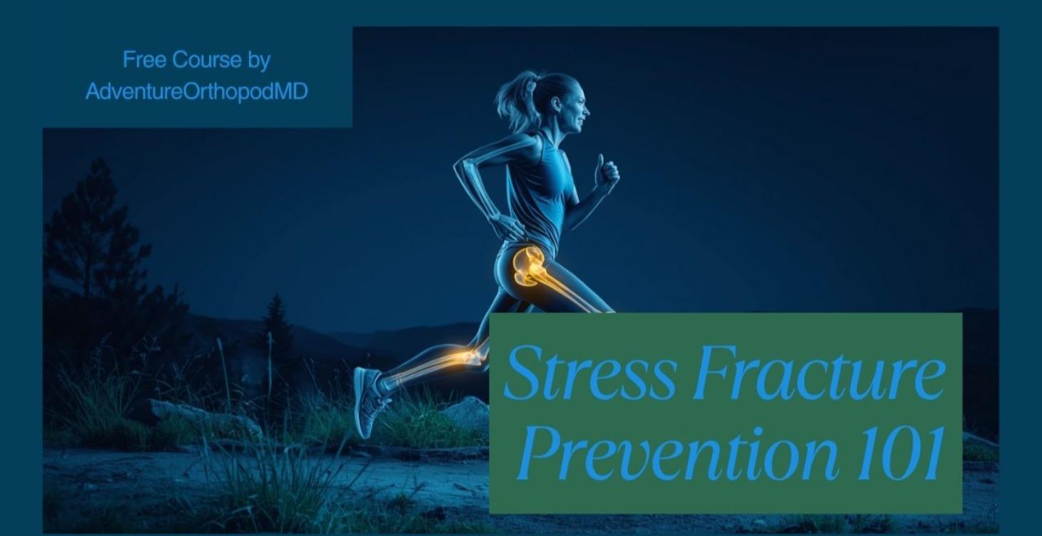 Stress Fractures - a complex bone health problem