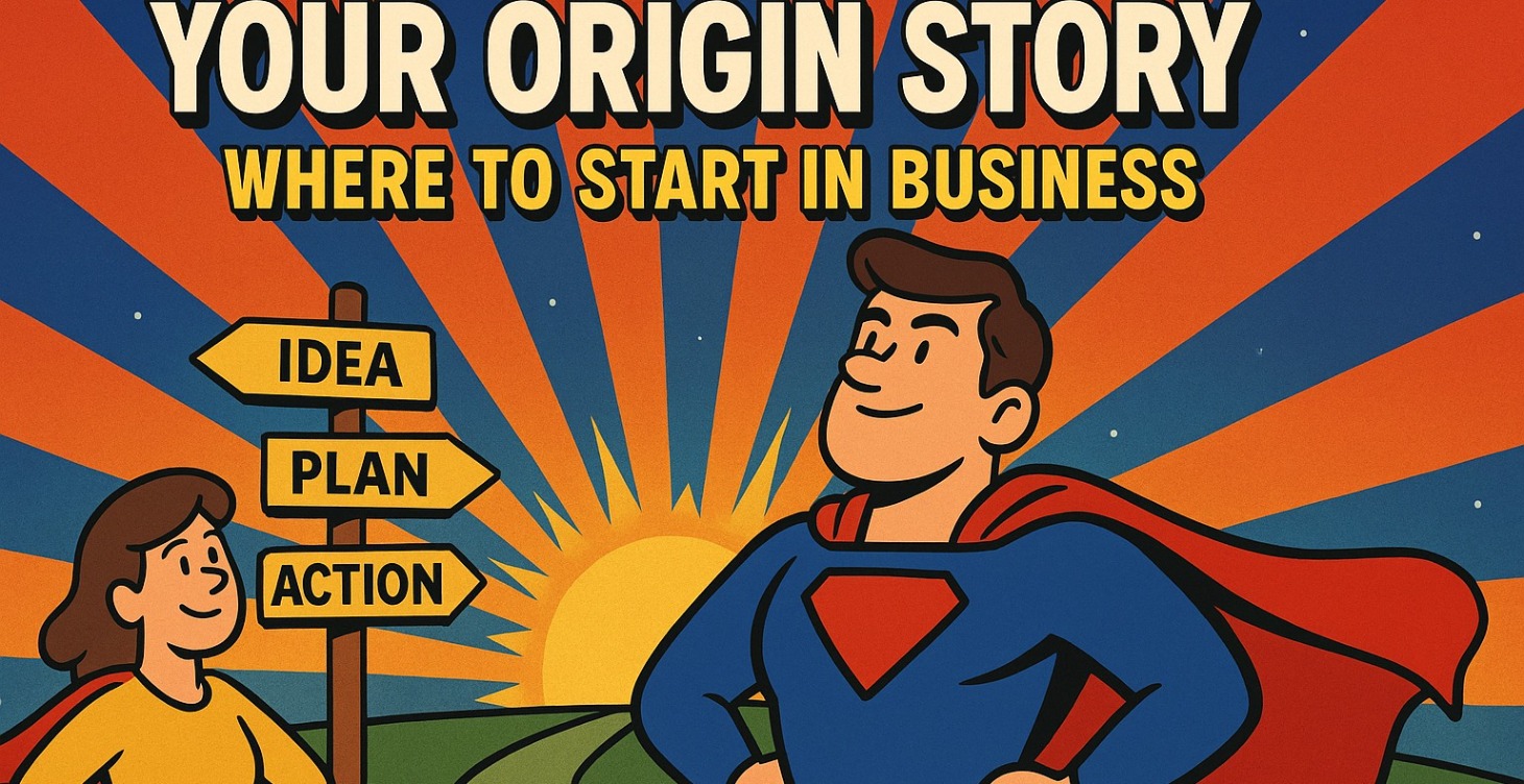 “Your Origin Story: Where to Start in Business”