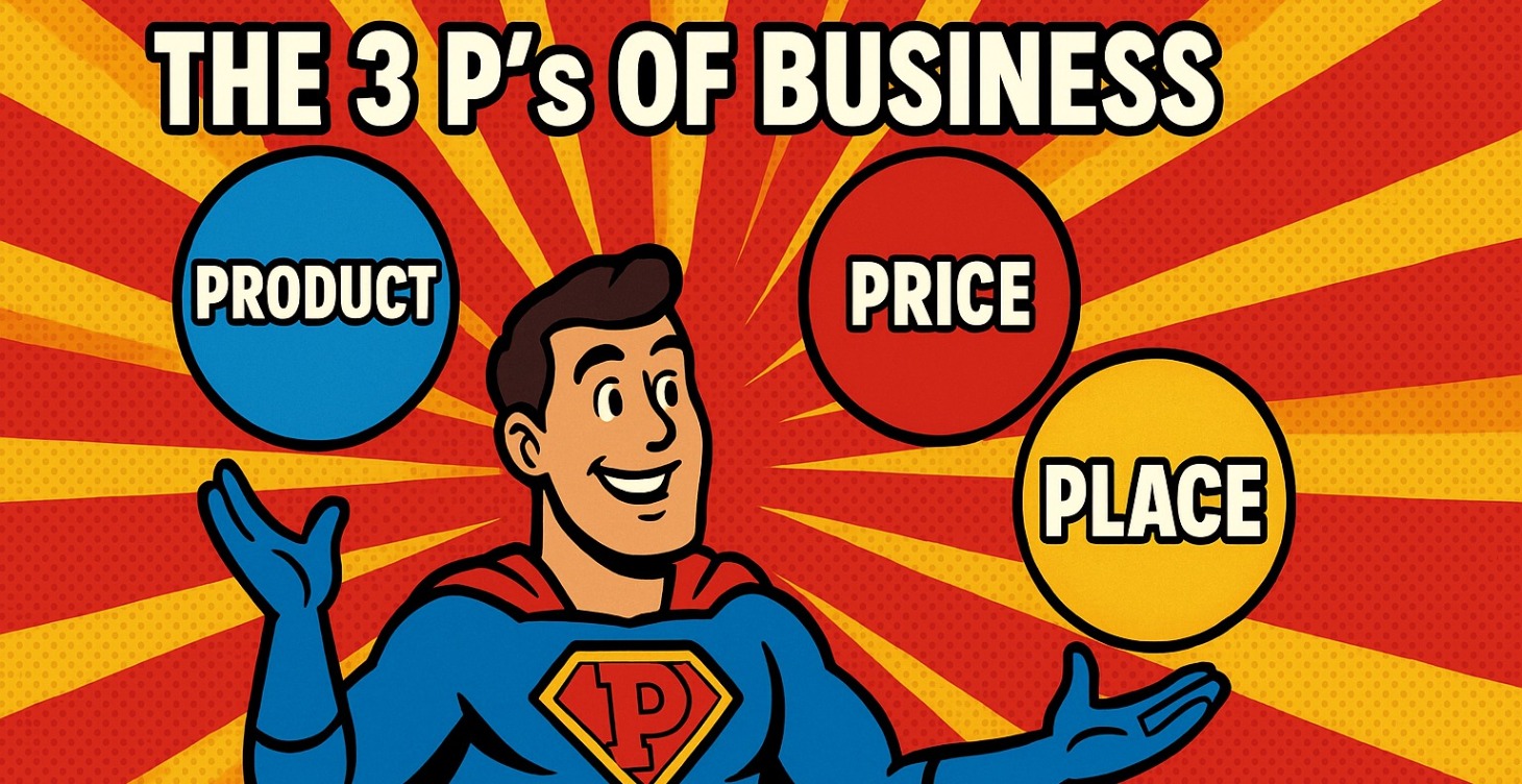 The 3 P’s of Business—Product, Price, and Place