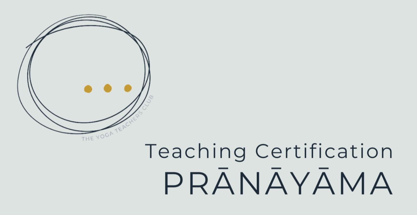 PRĀNĀYĀMA Teaching Certification