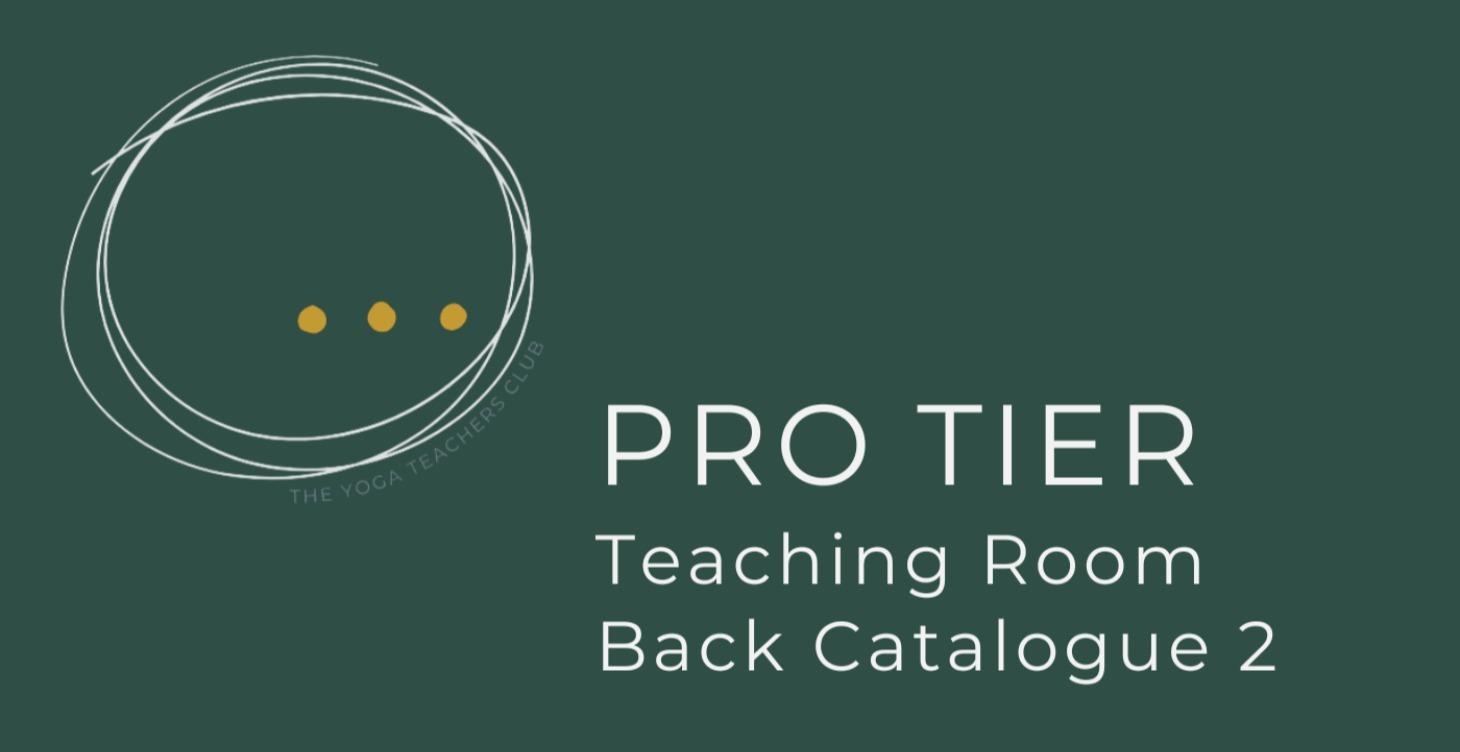 Teaching Room Back Catalogue 2