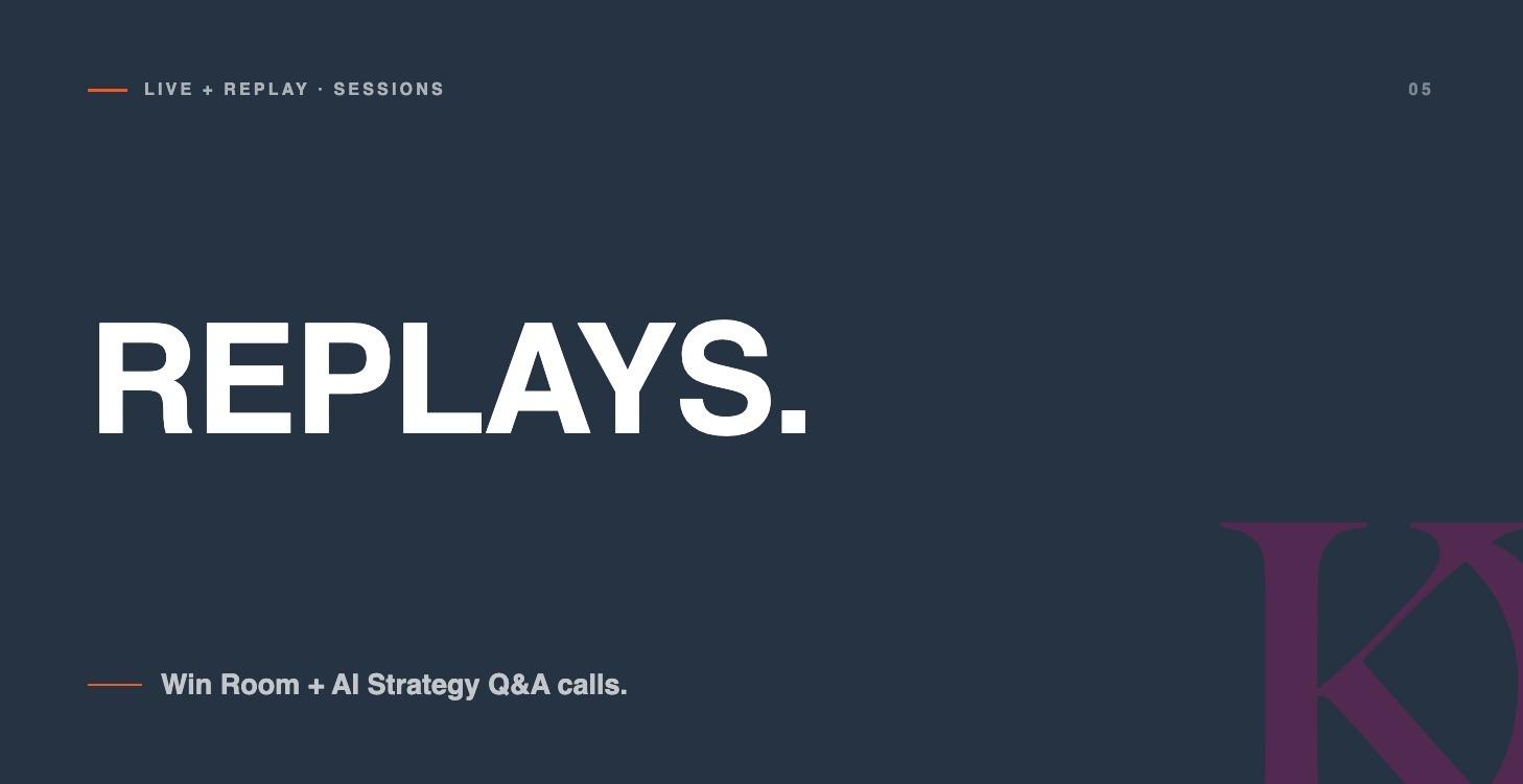Replays