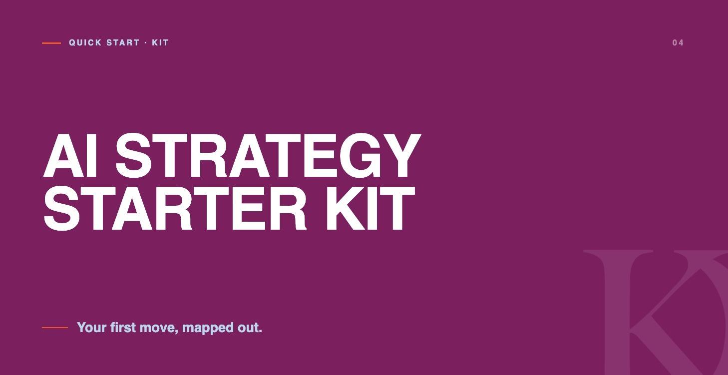 AI Strategy Starter Kit