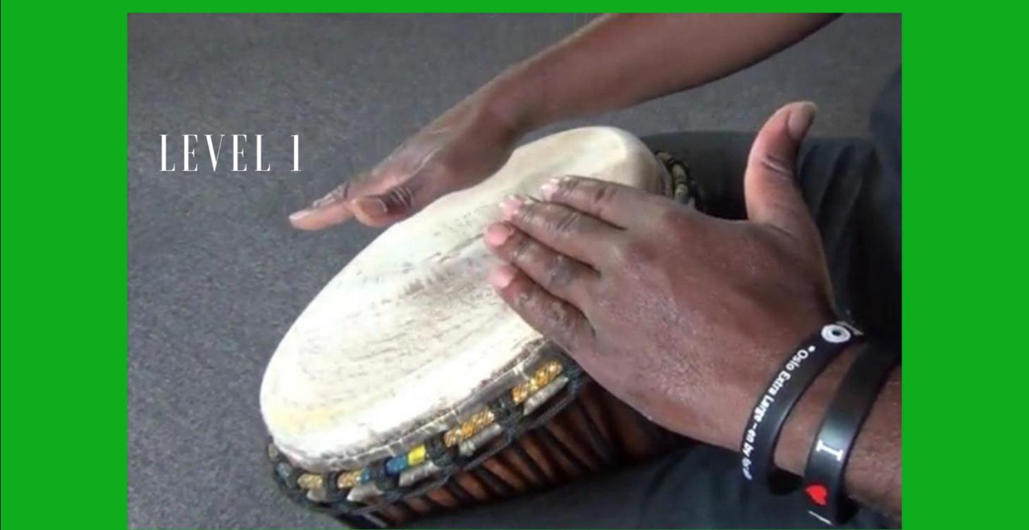 How to Play Djembe, Drum, Rhythm and tech. Level 1