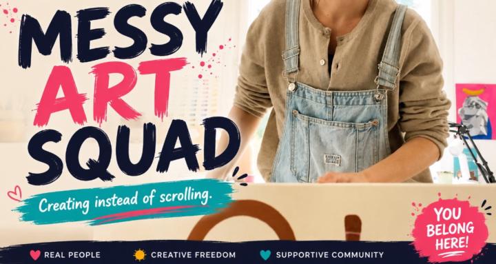 Messy Art Squad + Instagram 🔝