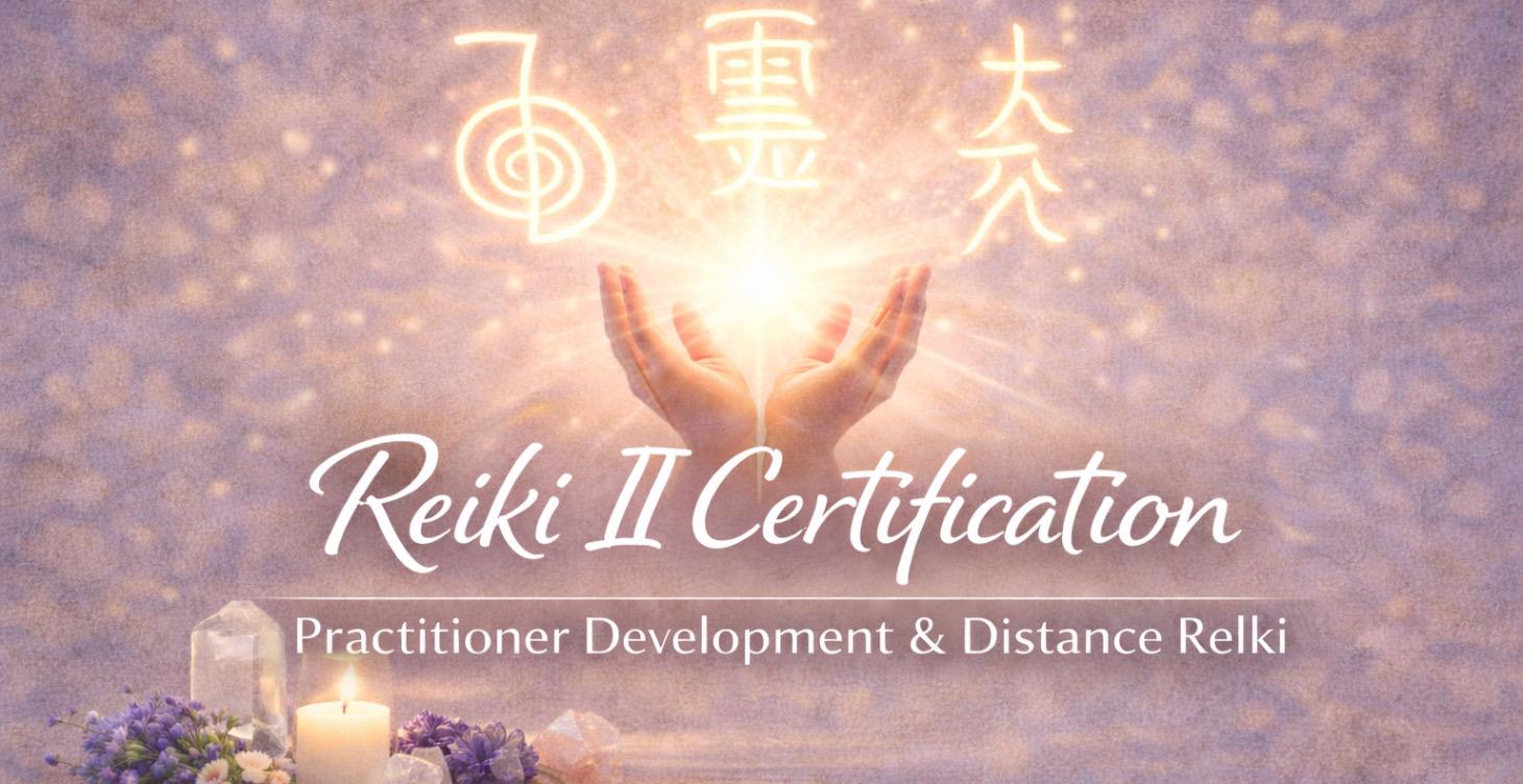 ⚡️⚡️ Reiki II Certification: Distance Reiki