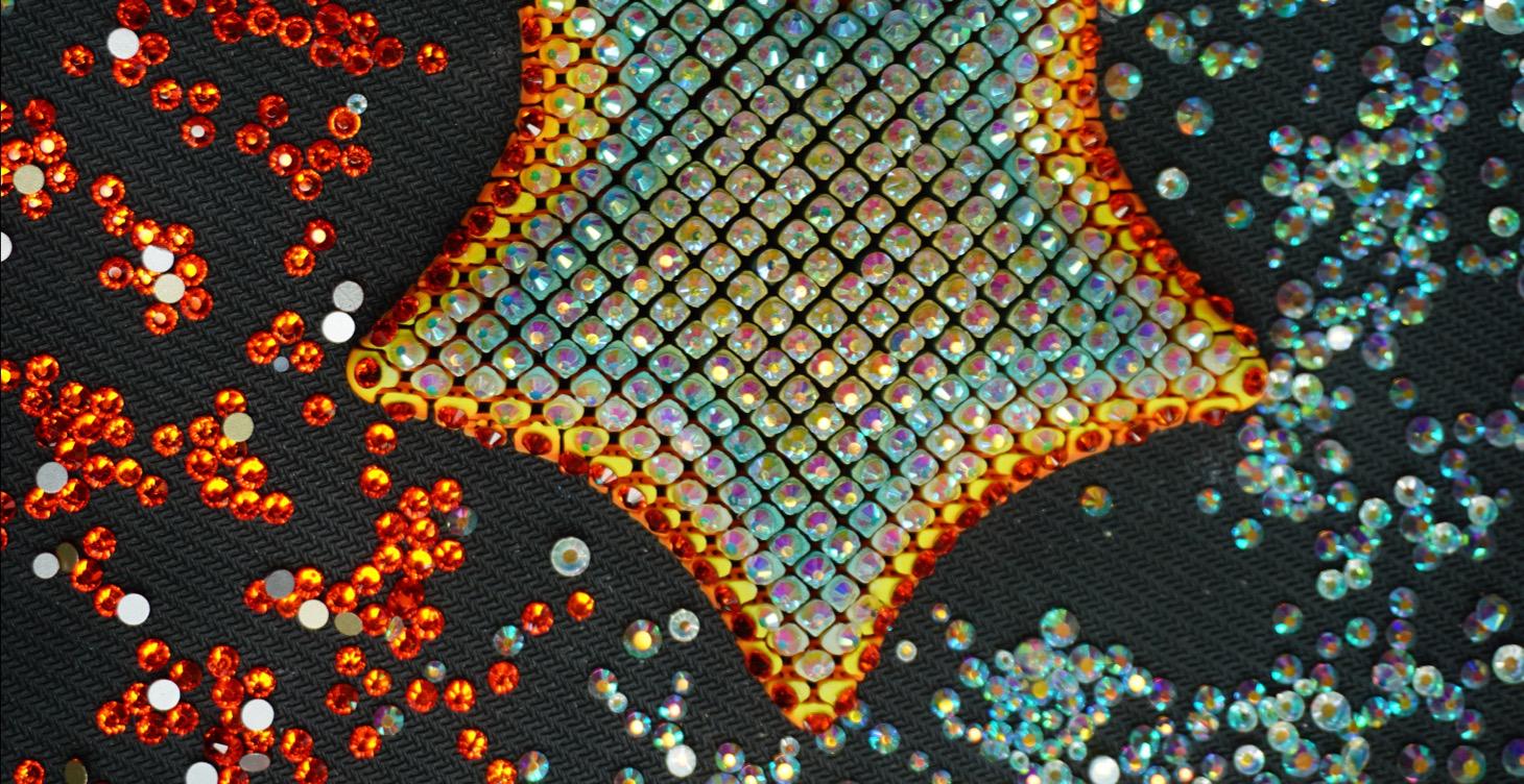 StarFish Articulated Rhinestoned