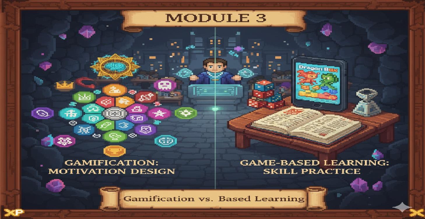 Gamification 🧩 vs Game Based Learning🕹️