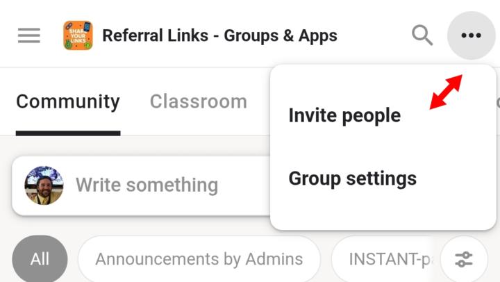 How to get you referral link for 50% commission