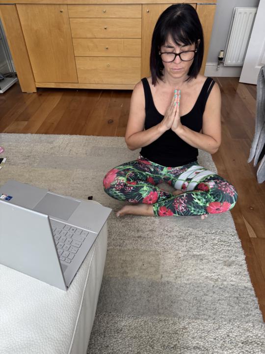 Yoga ❤️ Learning to slow down is a powerful act of self-respect