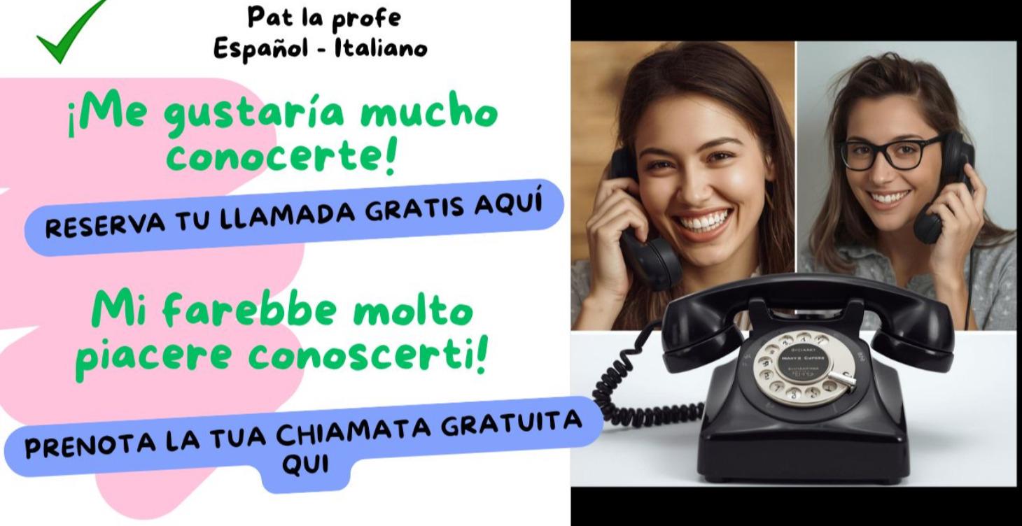 Telefonata conoscitiva - Llamada para conocernos
