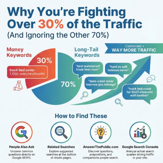 Why You're Fighting Over 30% of the Traffic (And Ignoring the Other 70%)