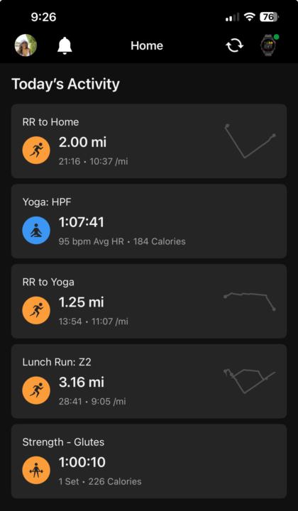 Day 4 - Yoga sesh & more 