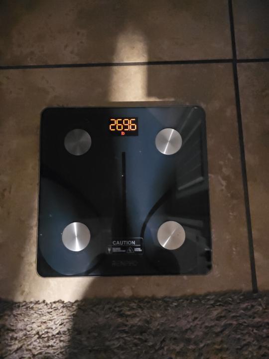 Finally in the 260s.  About 50 more pounds from my goalnof 220 pounds. At 6 foot 2 inches tall I would like to gain muscle at around that size. 