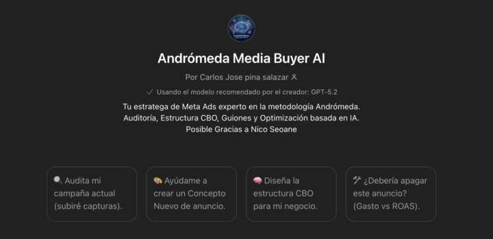 🔥 GPT Andromeda 🔥 - ✅ Regalo Gratis ✅