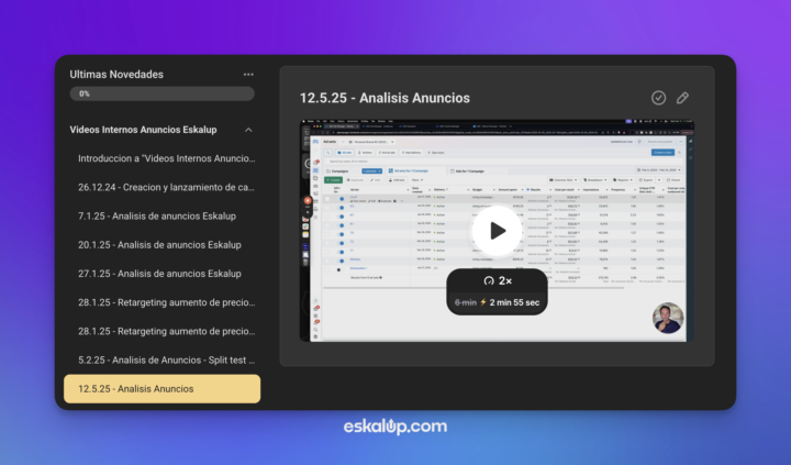 Nuevo Video Analisis de Anuncios