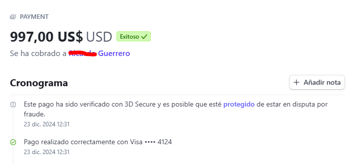 Primer cliente de $997/mes cerrado🤩