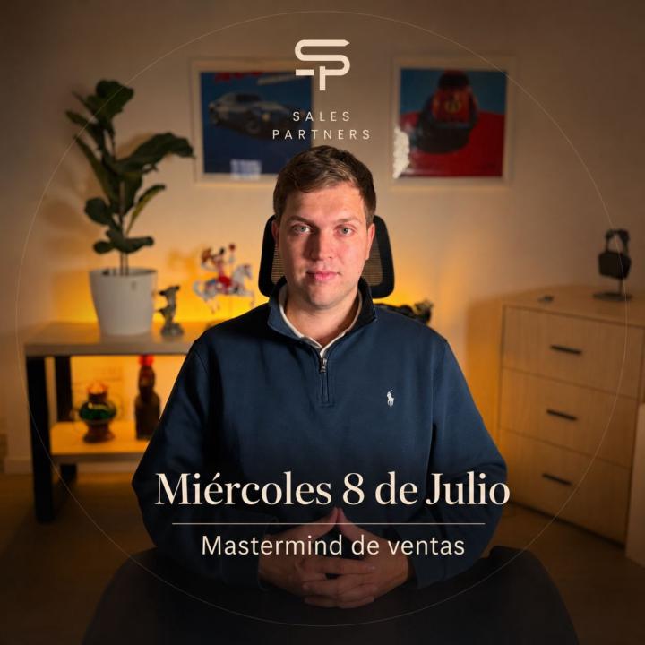 MASTERMIND de ventas gratuito 8 de Julio