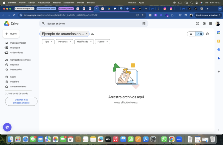 No me aparecen los ads