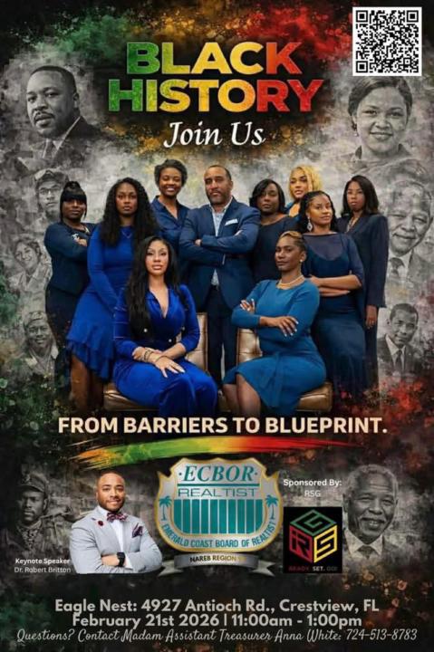 Black History Momth Program in Crestview 