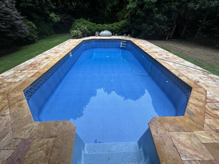 24 Mil Carrara with Border