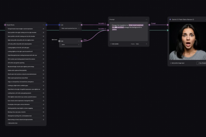 Q&A List Selector + Variables