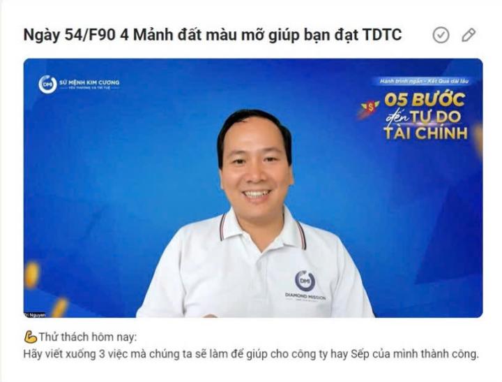 Ngày 54/F90 4 Mảnh đất màu mỡ giúp bạn đạt TDTC