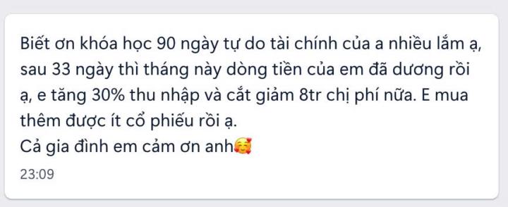 Bạn đã thực hành F90 như thế nào?