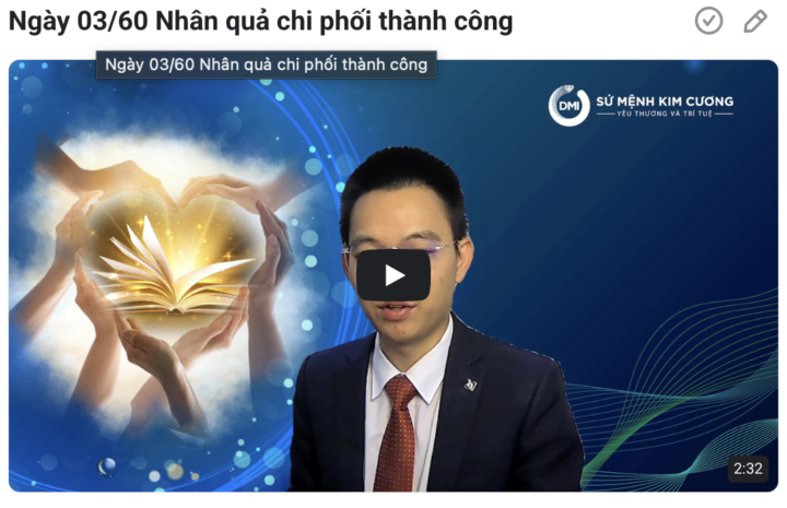 Ngày 03/60 Thử thách 60 ngày gieo hạt tài chính
