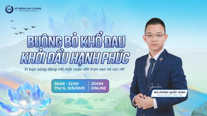 Thứ 6 Trí Tuệ Tuần Này!! 🌸 Buông Bỏ Khổ Đau - Khởi Đầu Hạnh Phúc 🌸cùng thầy Rio Hùng