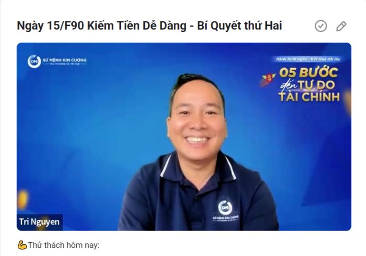 Ngày 15/F90 Kiếm Tiền Dễ Dàng - Bí Quyết thứ Hai