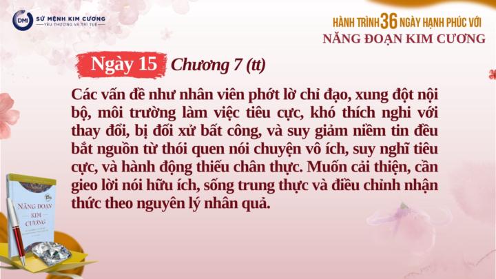 Ngày 15/H36 Vấn đề và giải pháp hạt giống P5