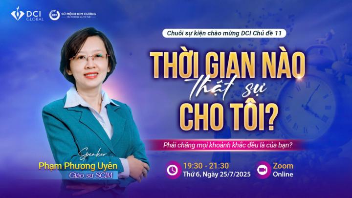 Thời gian nào thật sự cho tôi? Bạn nhận được bài học gì?