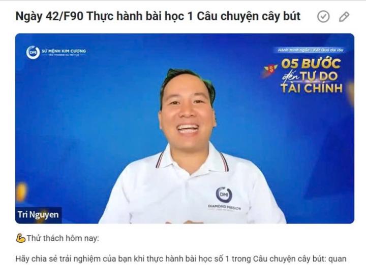 Ngày 42/F90 Thực hành bài học 1 Câu chuyện cây bút
