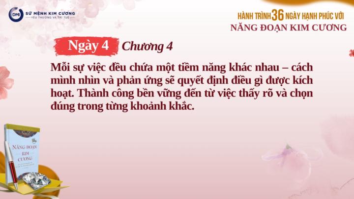 Ngày 04/H36 Bí Quyết Thành Công Bền Vững