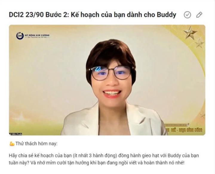 DCI2 23/90 Bước 2: Kế hoạch của bạn dành cho Buddy