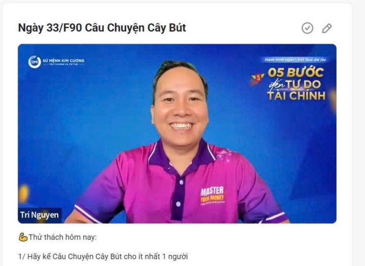 Ngày 33/F90 Câu Chuyện Cây Bút