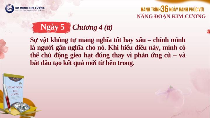 Ngày 05/H36 Dừng Phản Ứng, Hãy Tạo Kết Quả Mới