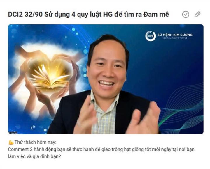 DCI2 32/90 Sử dụng 4 quy luật HG để tìm ra Đam mê
