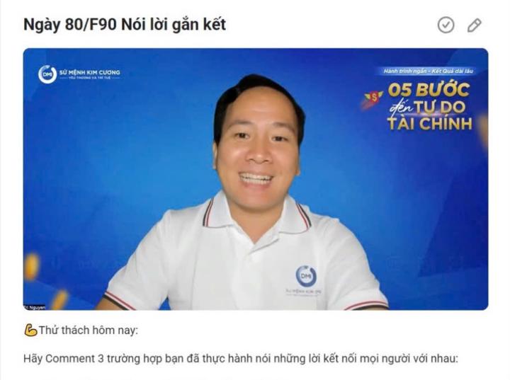 Ngày 80/F90 Nói lời gắn kết