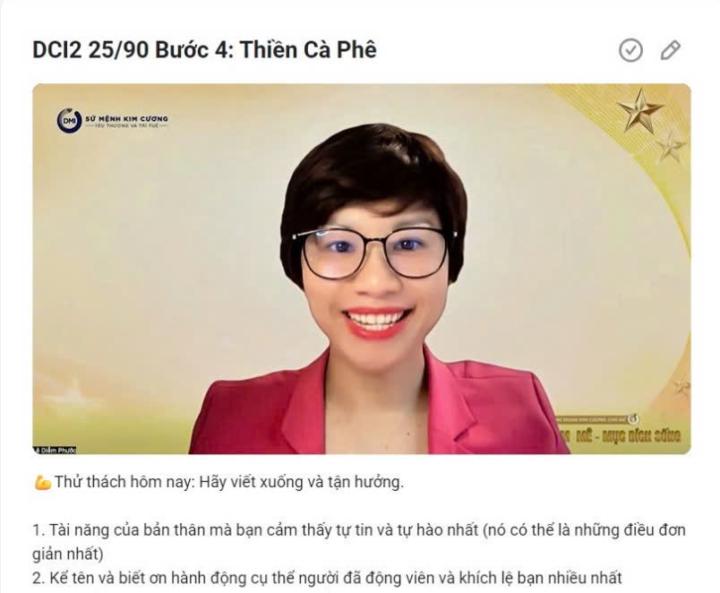 DCI2 25/90 Bước 4: Thiền Cà Phê
